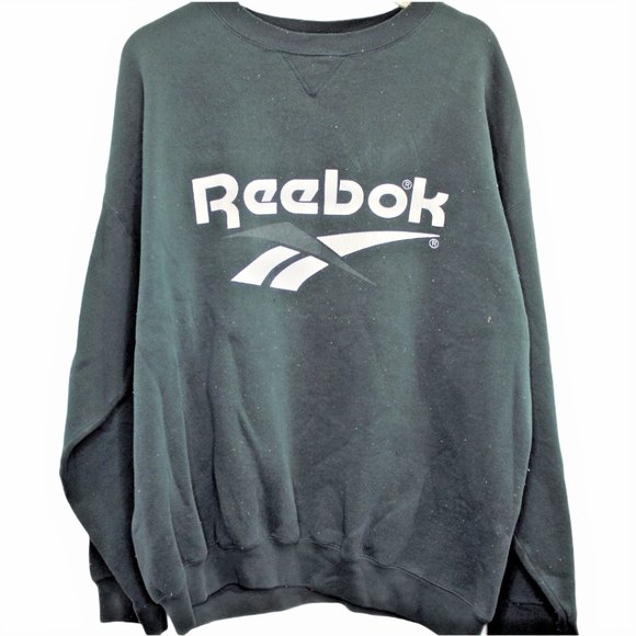 reebok logo sweatshirt